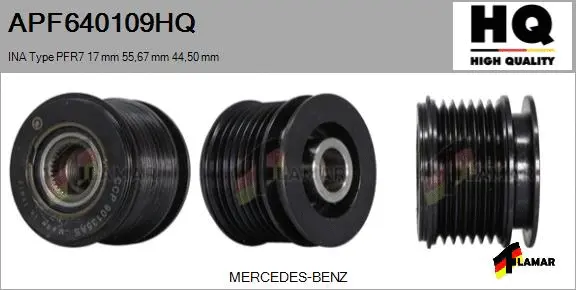 Belt Pulley, alternator (APF640109HQ)