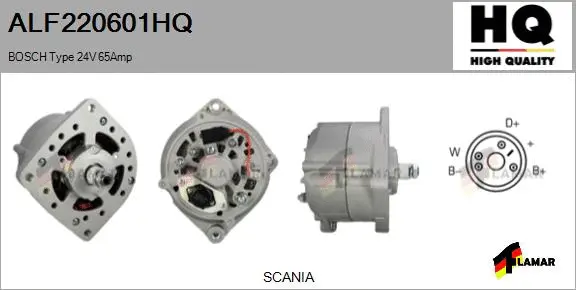 Alternator (ALF220601HQ)