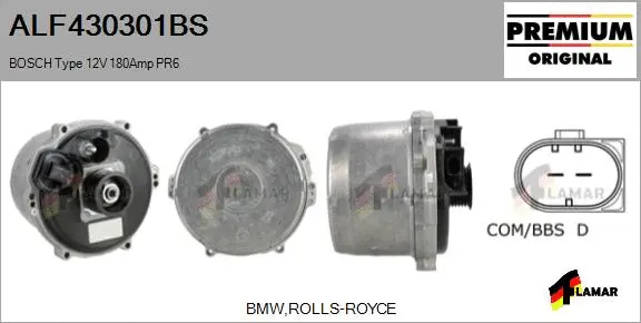 Alternator (ALF430301BS)