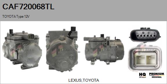 Compressor, air conditioning (CAF720068TL)