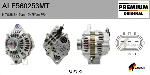 Alternator (ALF560253MT)