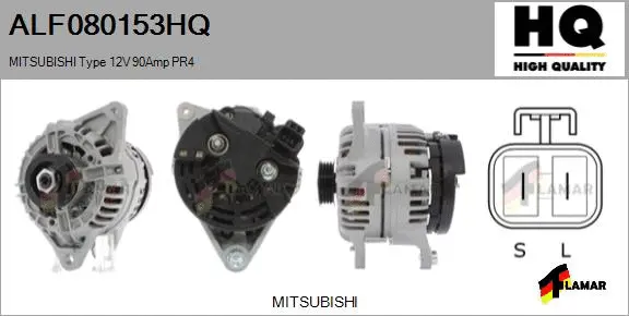 Alternator (ALF080153HQ)