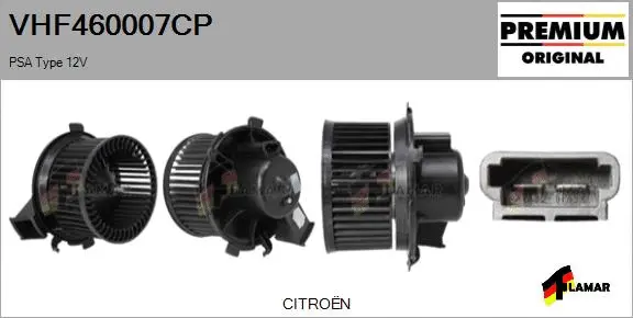 Interior Blower (VHF460007CP)