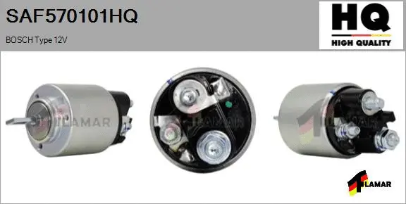 Solenoid Switch, starter (SAF570101HQ)