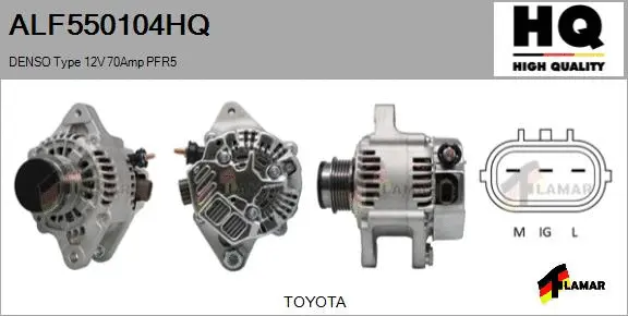 Alternator (ALF550104HQ)