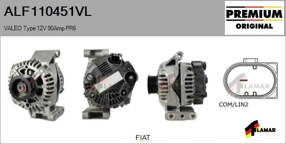 Alternator (ALF110451VL)