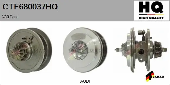 Core assembly, turbocharger (CTF680037HQ)