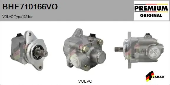 Hydraulic Pump, steering (BHF710166VO)