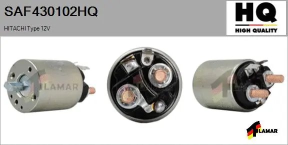 Solenoid Switch, starter (SAF430102HQ)