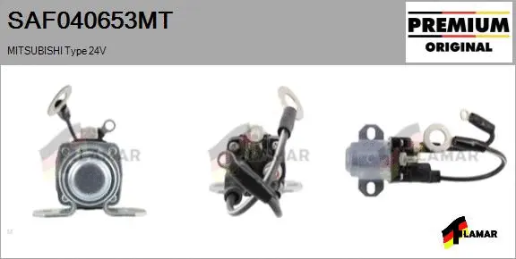 Solenoid Switch, starter (SAF040653MT)