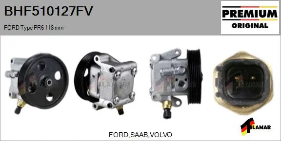 Hydraulic Pump, steering (BHF510127FV)