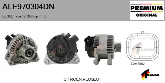 Alternator (ALF970304DN)