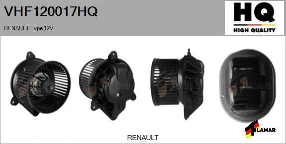 Interior Blower (VHF120017HQ)