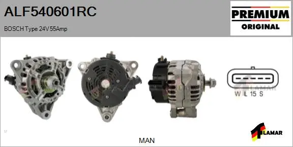 Alternator (ALF540601RC)