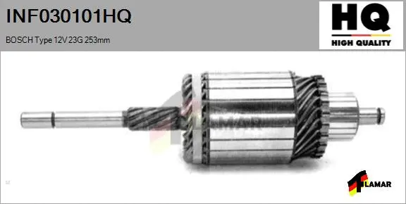 Armature, starter (INF030101HQ)