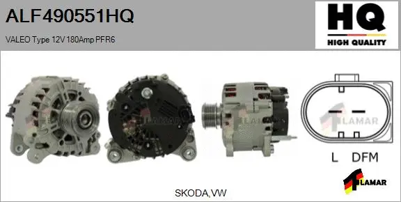 Alternator (ALF490551HQ)