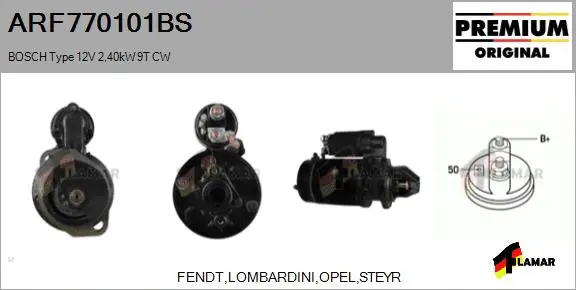 Starter (ARF770101BS)