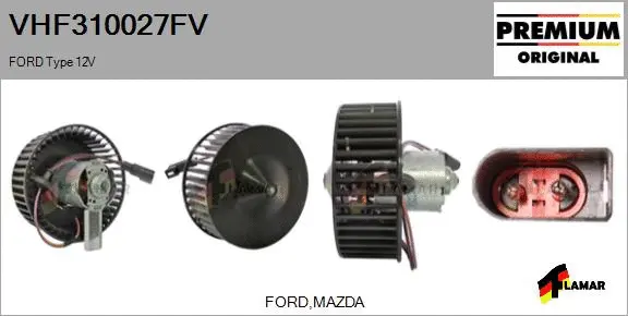Interior Blower (VHF310027FV)