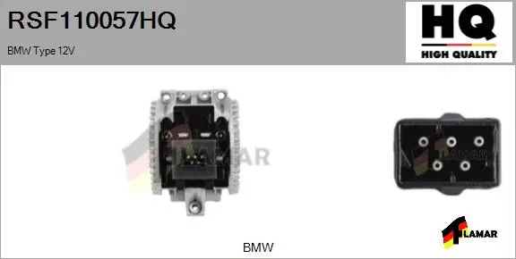 Resistor, interior blower (RSF110057HQ)