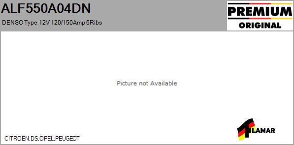 Alternator (ALF550A04DN)