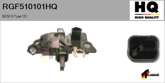 Alternator Regulator (RGF510101HQ)
