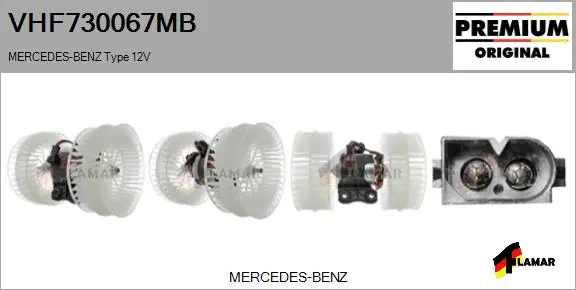 Interior Blower (VHF730067MB)