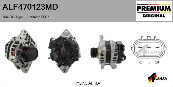 Alternator (ALF470123MD)