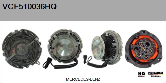 Clutch, radiator fan (VCF510036HQ)