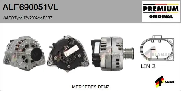 Alternator (ALF690051VL)