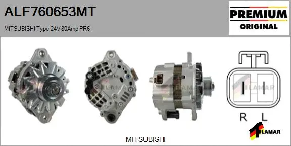 Alternator (ALF760653MT)