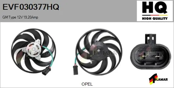 Fan, engine cooling (EVF030377HQ)