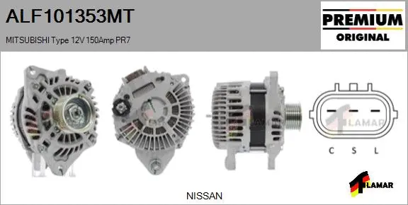 Alternator (ALF101353MT)