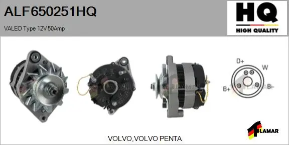 Alternator (ALF650251HQ)