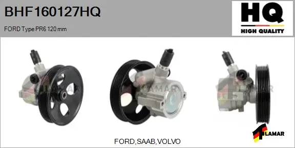 Hydraulic Pump, steering (BHF160127HQ)