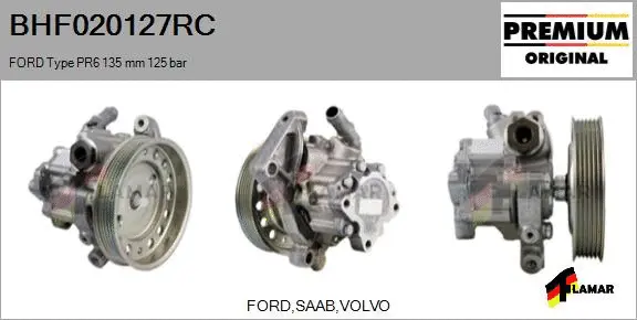 Hydraulic Pump, steering (BHF020127RC)