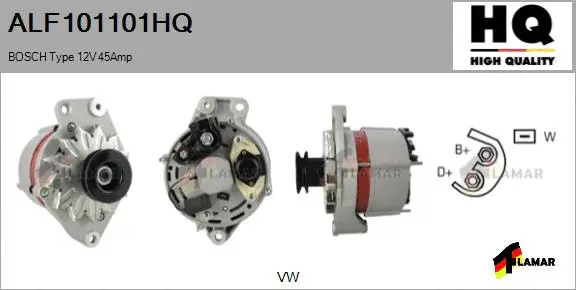 Alternator (ALF101101HQ)