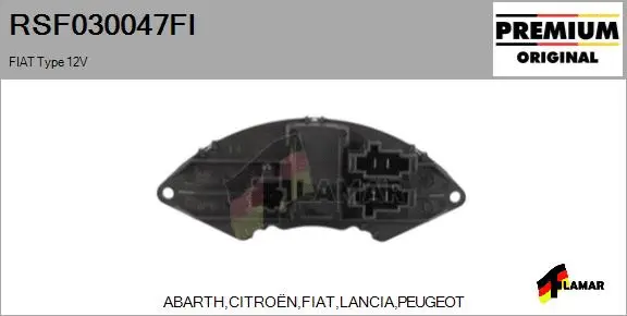 Resistor, interior blower (RSF030047FI)