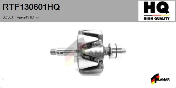Rotor, alternator (RTF130601HQ)