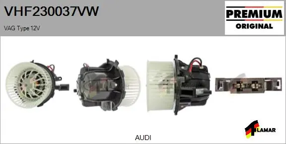 Interior Blower (VHF230037VW)
