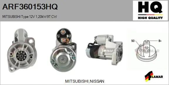 Starter (ARF360153HQ)