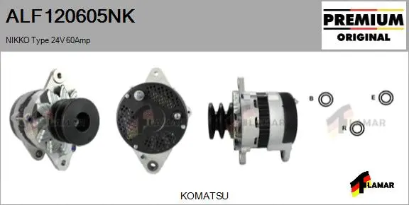 Alternator (ALF120605NK)