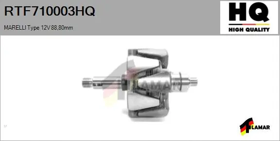 Rotor, alternator (RTF710003HQ)