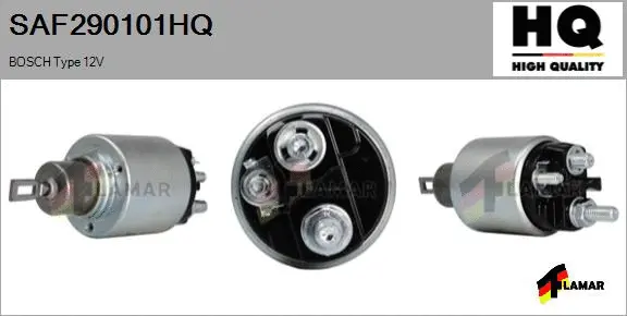 Solenoid Switch, starter (SAF290101HQ)