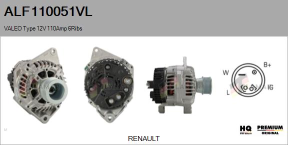 Alternator (ALF110051VL)