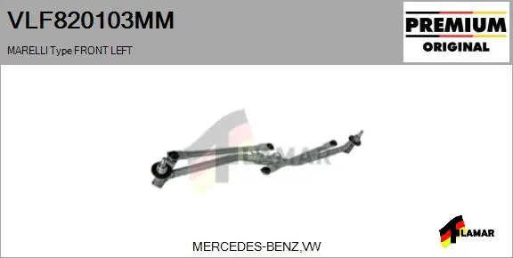 Wiper Linkage (VLF820103MM)
