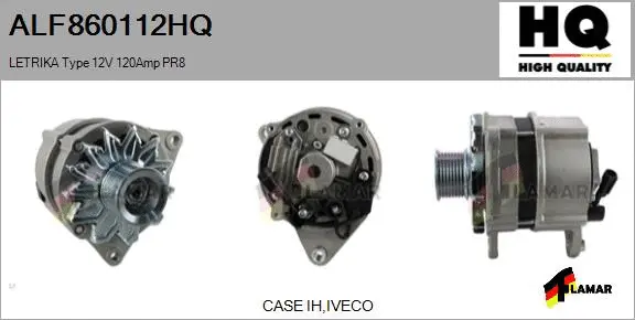 Alternator (ALF860112HQ)