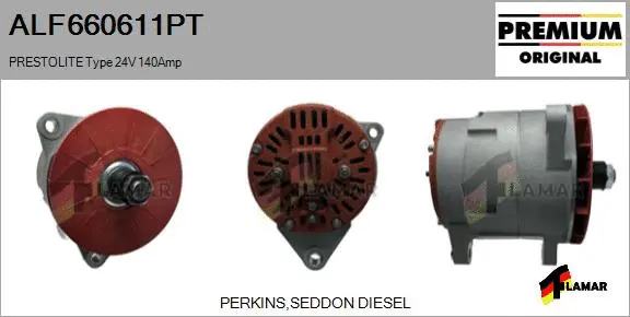 Alternator (ALF660611PT)