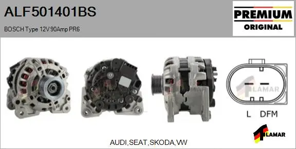 Alternator (ALF501401BS)