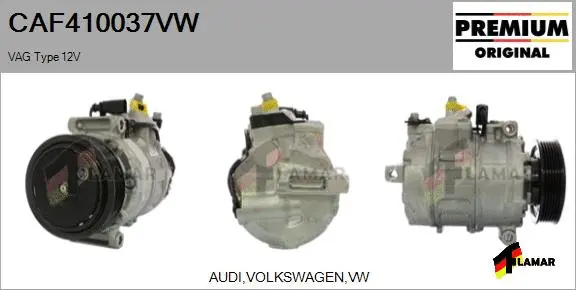 Compressor, air conditioning (CAF410037VW)