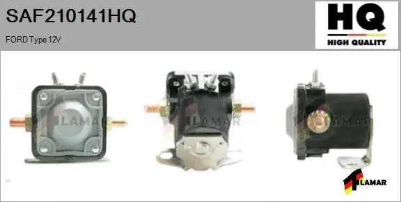 Solenoid Switch, starter (SAF210141HQ)